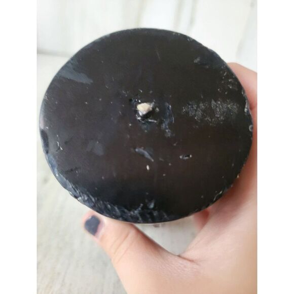 Black sequin embroidered candle Halloween home‎ decor - Picture 3 of 8